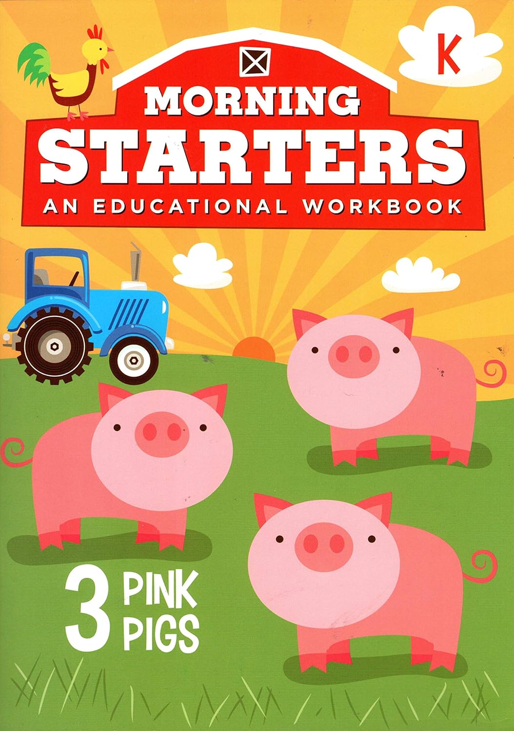 PRE-K Morning Starters Educational Workbooks -v3