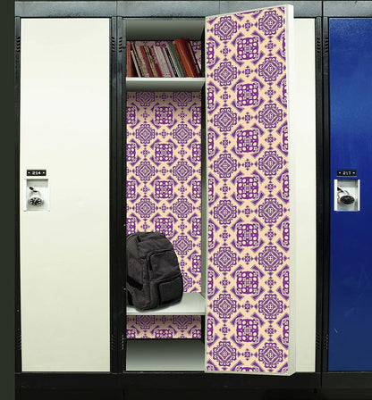 PELICAN INDUSTRIAL Magnetic Locker Wallpaper (Full Sheet Magnetic) - Flowers - Pack of 3 Sheets - v7c