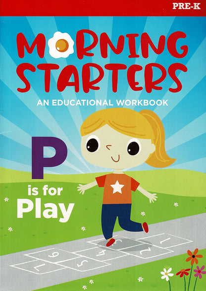 PRE-K Morning Starters Educational Workbooks -v3