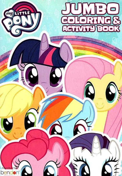 My Little Pony - Jumbo Coloring & Activity Book v4