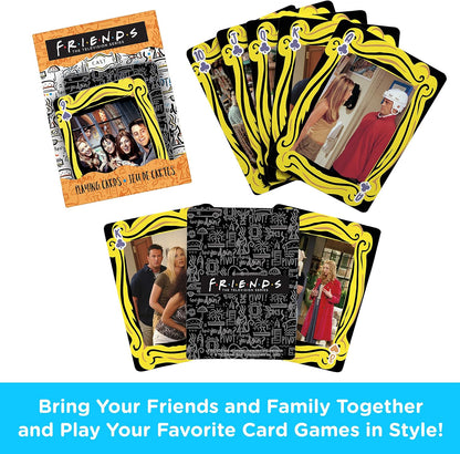 AQUARIUS Seinfeld &FRIENDS Playing Cards - Seinfeld Icons Themed Deck of Cards