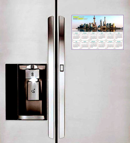 2025 Magnetic Calendar - Calendar Magnets - Today is My Lucky Day - (Shanghai)