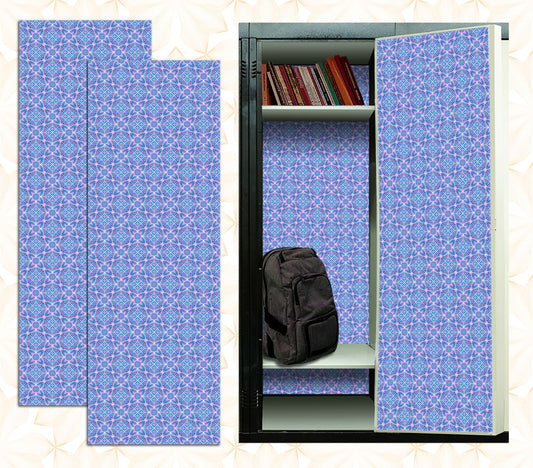 Magnetic Locker Wallpaper - Pack of 2 Rolls - (Geometric) (vg 026)