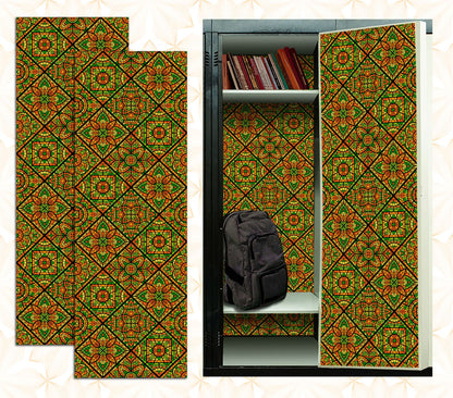 Magnetic Locker Wallpaper - Pack of 2 Rolls - (Geometric) (vg 022)