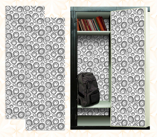 Magnetic Locker Wallpaper - Pack of 2 Rolls - (vr67)