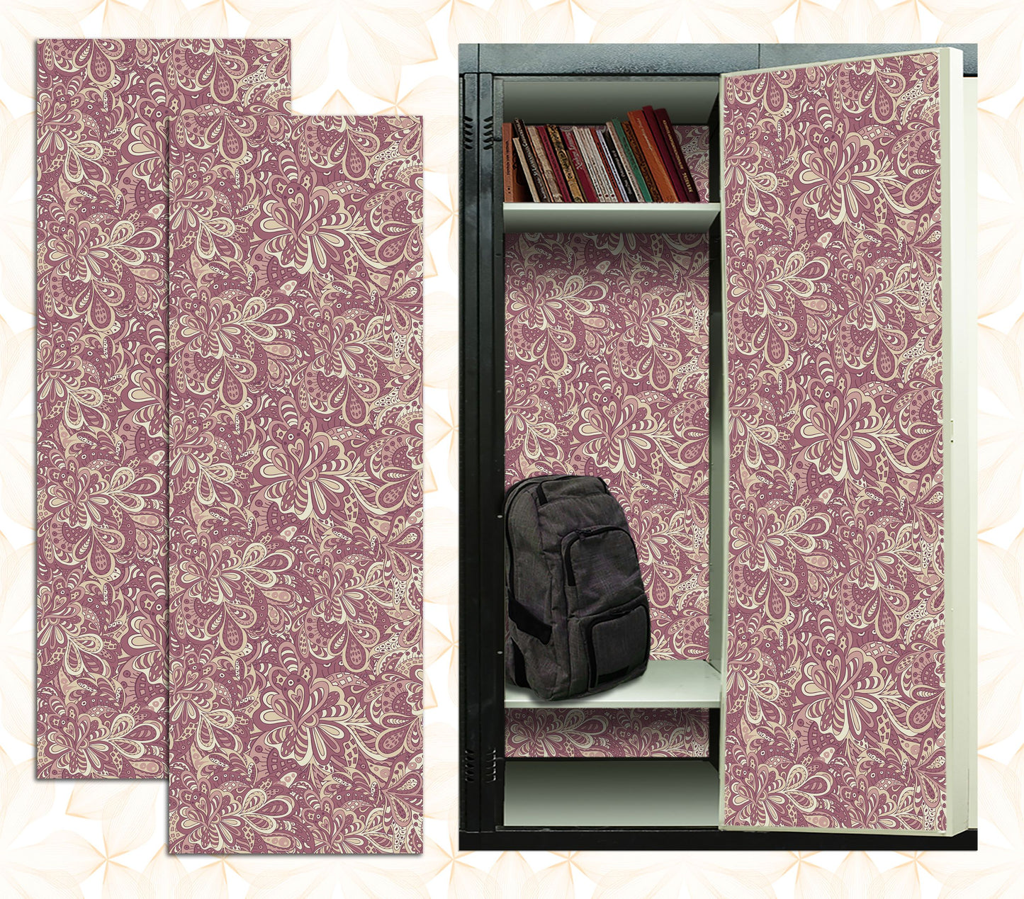 Magnetic Locker Wallpaper - Pack of 2 Rolls - (vr29)