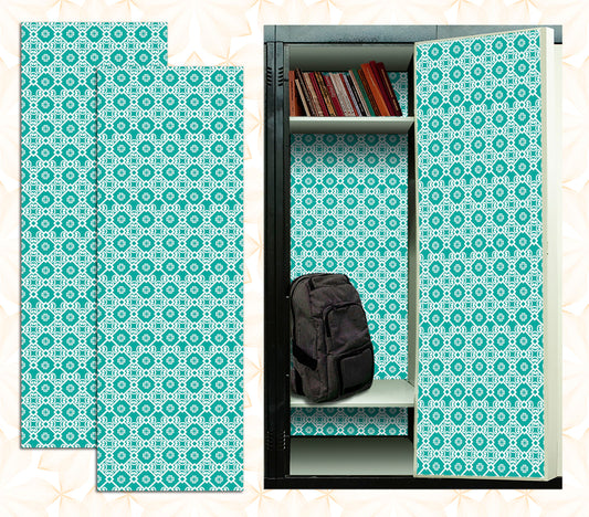 Magnetic Locker Wallpaper - Pack of 2 Rolls - (Geometric) (vg 009)