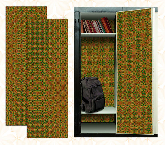 Magnetic Locker Wallpaper - Pack of 2 Rolls - (Geometric) (vg 025)