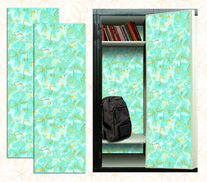 Magnetic Locker Wallpaper - Pack of 2 Rolls - (Marble) (vg 032)