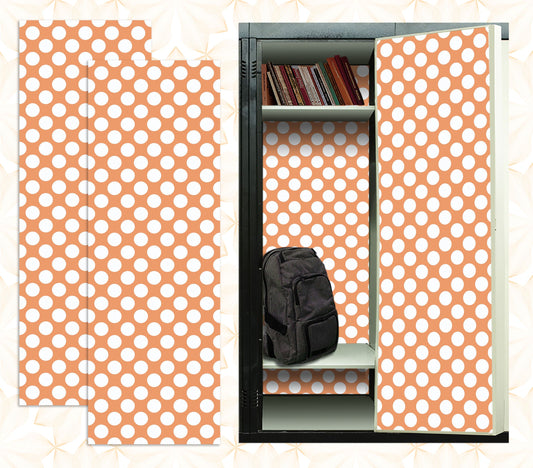 Magnetic Locker Wallpaper - Pack of 2 Rolls Polka Dot (vg 005)