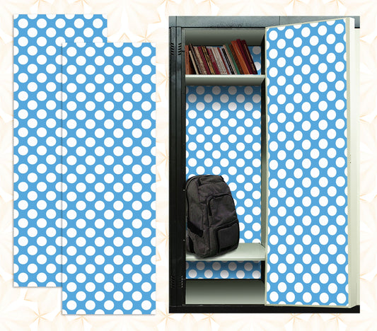 Magnetic Locker Wallpaper - Pack of 2 Rolls Polka Dot (vg 003)