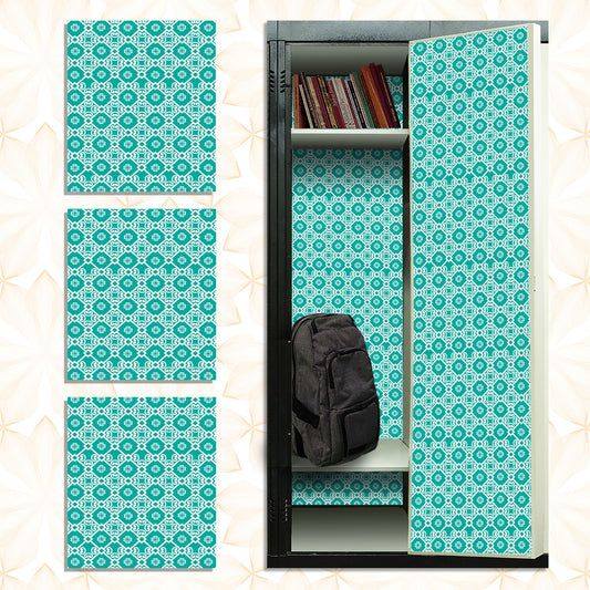 Magnetic Locker Wallpaper - Pack of 3 Sheets - (Geometric) (vg 009)