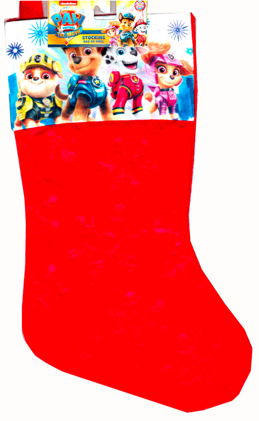 Paw Patrol - Kids Felt Holiday Stocking Home Decor v2