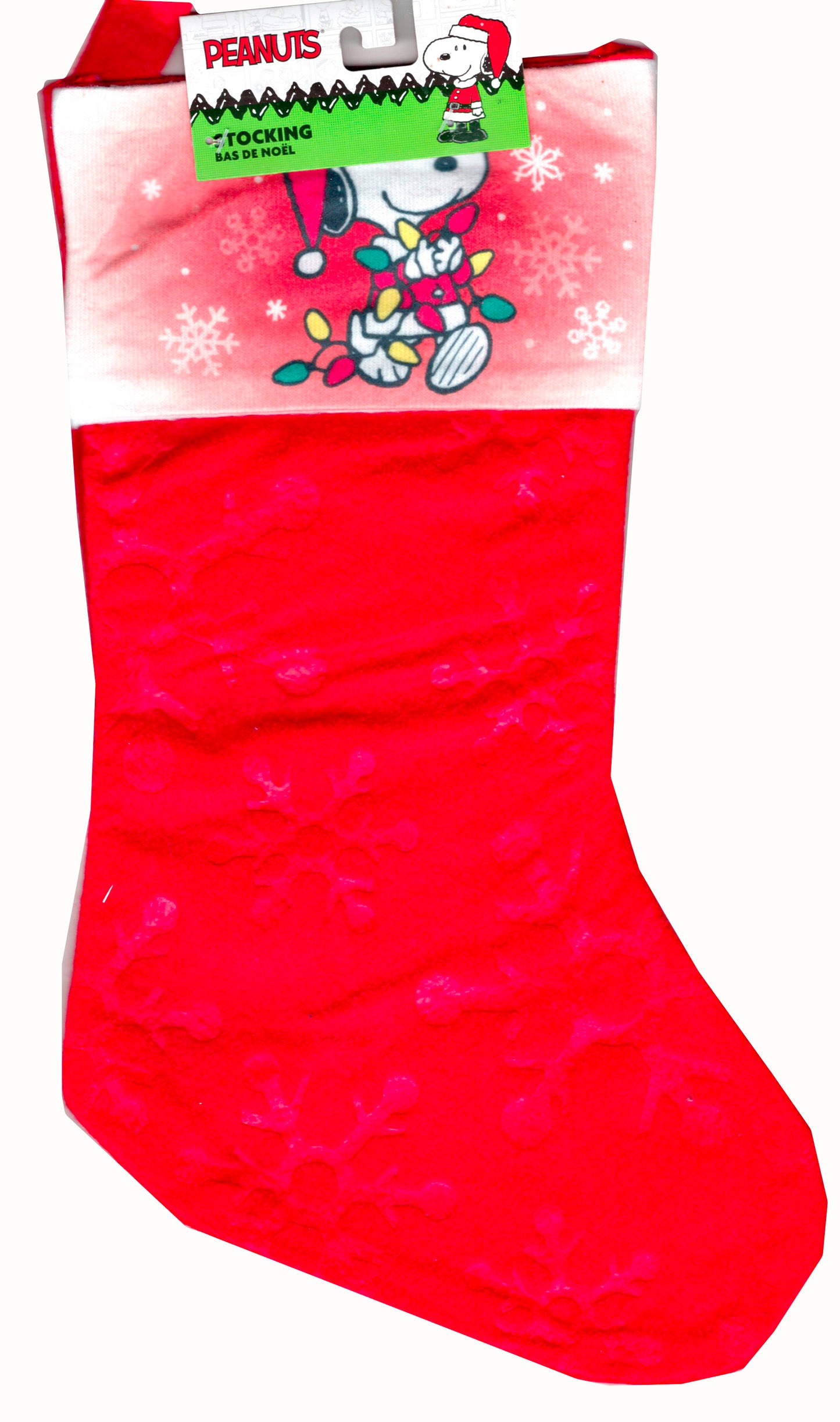 Peanuts - Kids Felt Holiday Stocking Home Decor v2