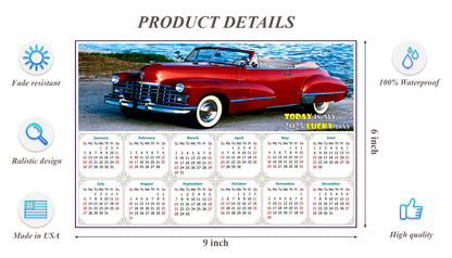 2025 Peel & Stick Calendar - Today is my Lucky Day - Removable, Repositionable - 044 (9"x 6")