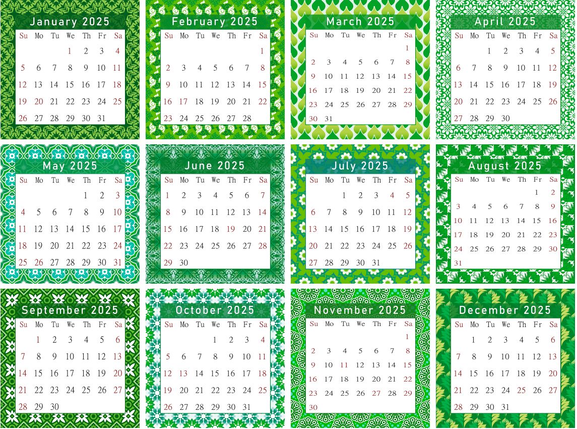 2025 CD-Style Desk Calendar 12 Months Calendar / Planner / Desk Calendar With CD Case Stand, Office Decor, Christmas Gifts (Edition #17)