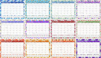 2025 Monthly Magnetic/Desk Calendar - 12 Months Desktop/Wall Calendar/Planner - (Edition #22)