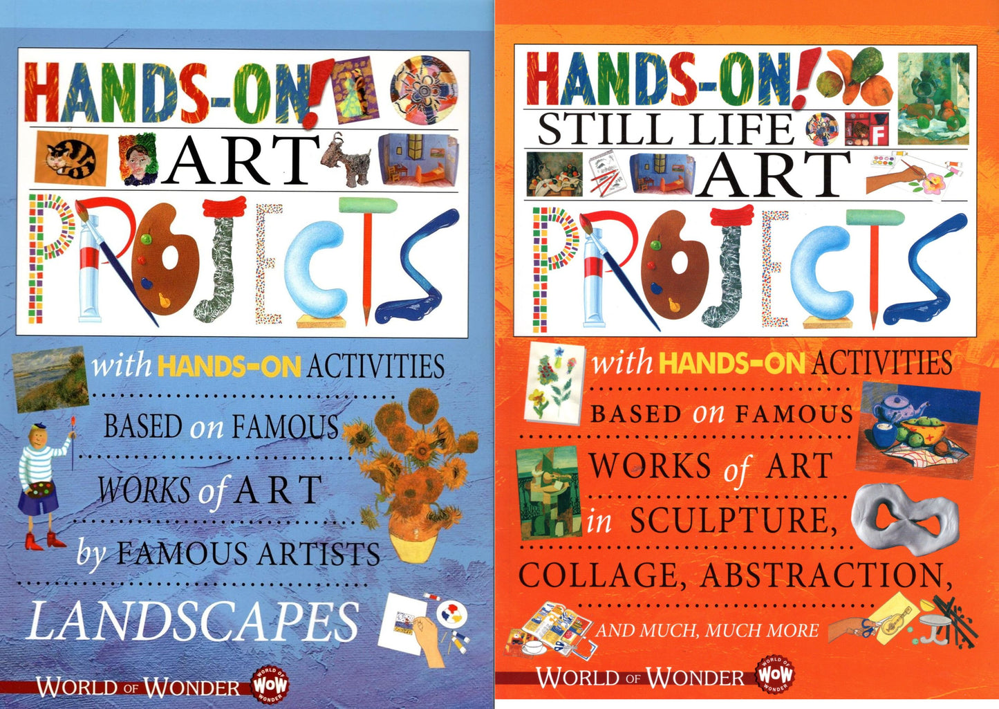 World of Wonder Activity Workbook - Hands-On! Still Life Art & Art Projects (Set of 2)