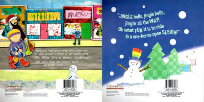 We Wish You Merry Christmas & Jingle Bells - Children's Book (Set of 2 Books)