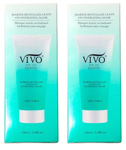 Vivo Marine Revitalize Leave On Hydrating Mask 3.38 oz (Set of 2)