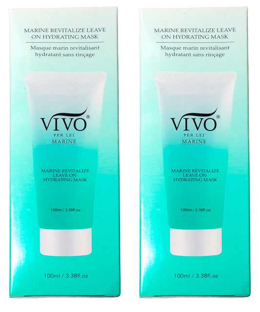 Vivo Marine Revitalize Leave On Hydrating Mask 3.38 oz (Set of 2)