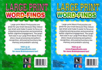 Large Print Word - (All New Puzzles) - Vol.429 - 430 (Set of 2)