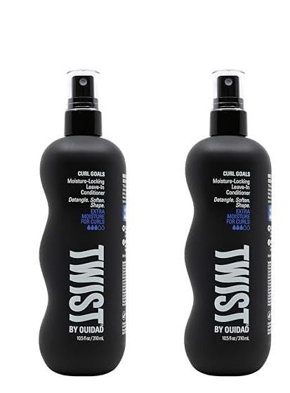 TWIST Curl Goals Moisture Locking Leave-In Conditioner 10.5 oz Set of 2