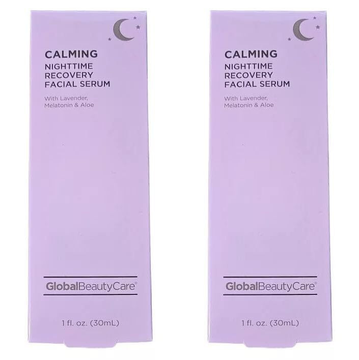 Calming Nighttime Recovery Facial Serum (Set of 2)