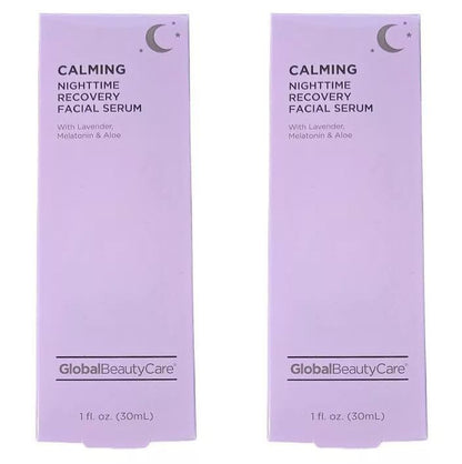 Calming Nighttime Recovery Facial Serum (Set of 2)