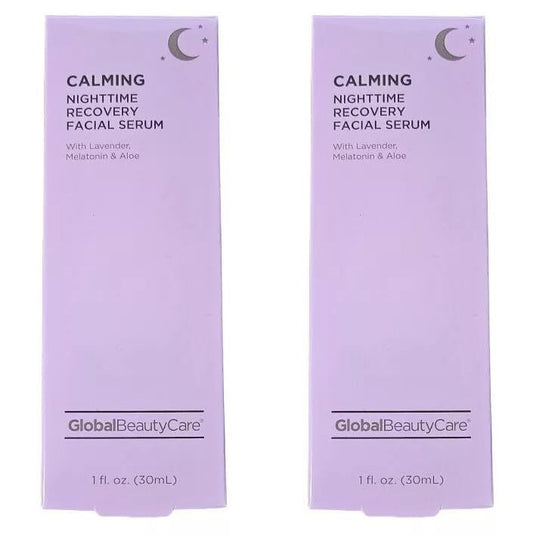 Calming Nighttime Recovery Facial Serum (Set of 2)