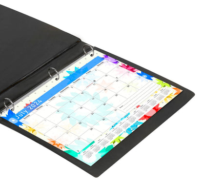 2024 - 2025 Student Calendar/Planner for 3-Ring Binder, Desk, or Wall - v001