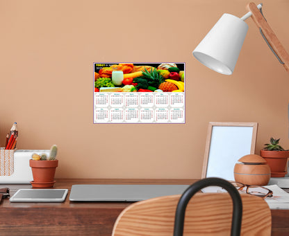 2025 Peel & Stick Calendar - Today is my Lucky Day - Removable, Repositionable - 041 (9"x 6")