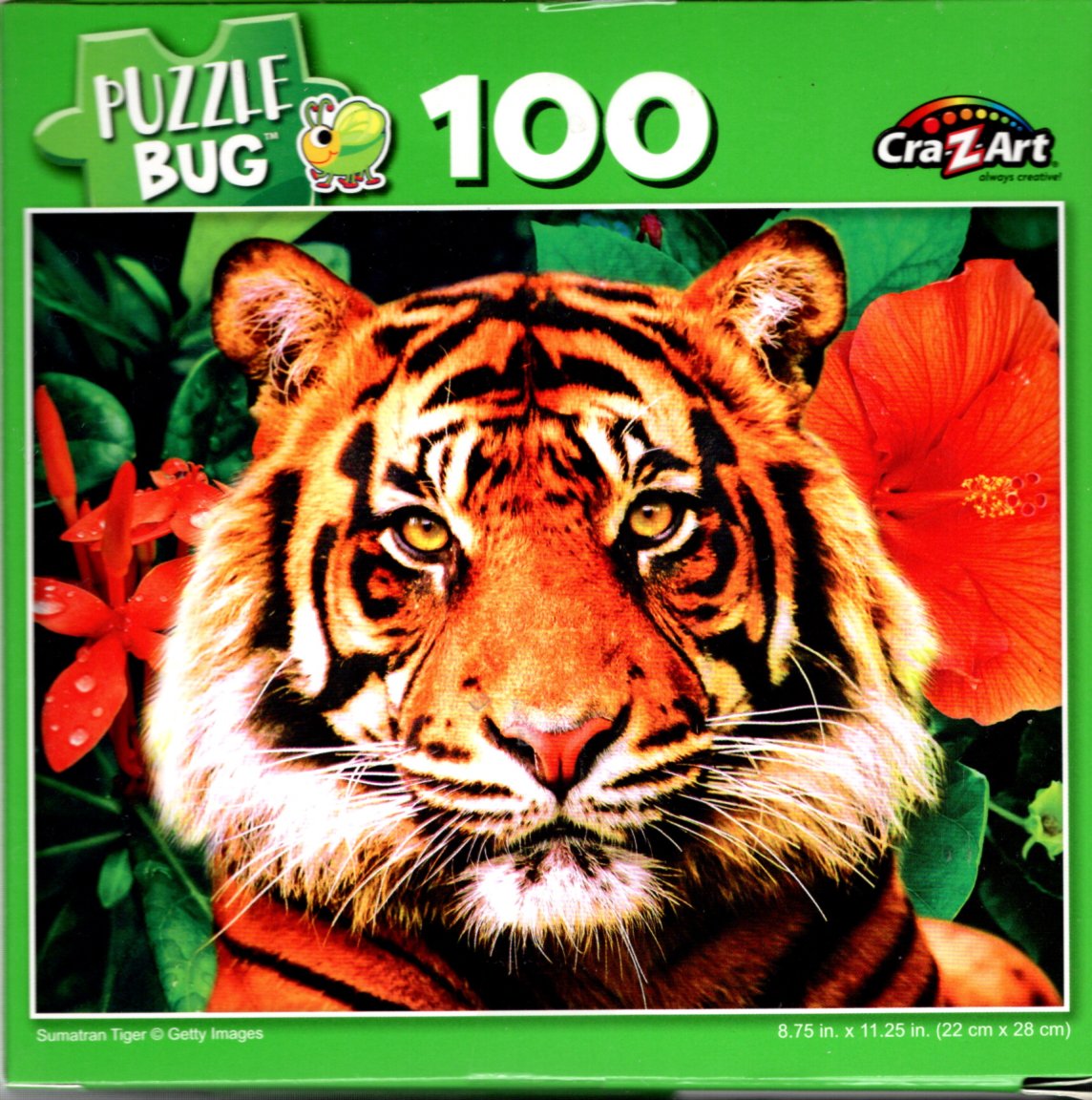 Sumatran Tiger - 100 Pieces Jigsaw Puzzle