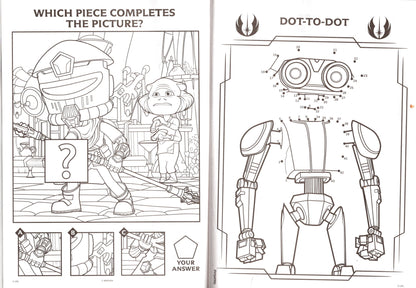 Star Wars - The Forse will Guide you! & My Friends are Jedi - Coloring Book Set