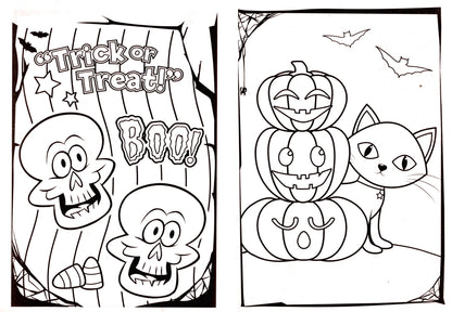 Halloween - Jumbo Coloring & Activity Book