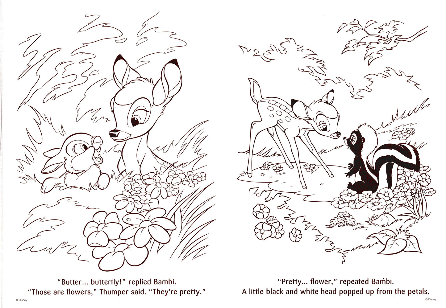 Bambi - Beautiful Day - Coloring & Activity Book