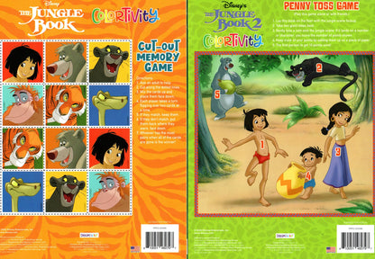 The Jungle Book - Baer Hugs & Jungle Friends - Coloring & Activity Book v.1,2