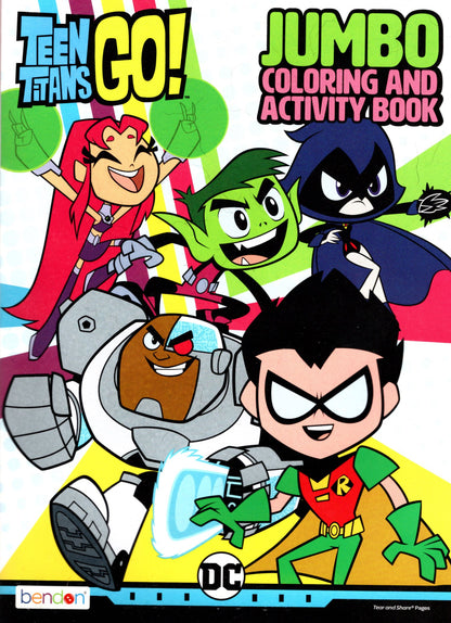 Teen Titans Go! - Jumbo Coloring & Activity Book