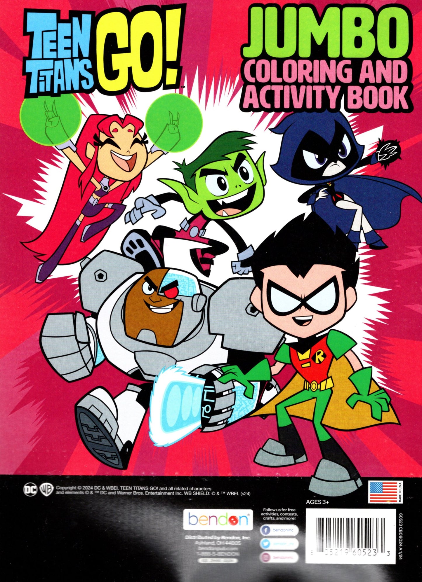 Teen Titans Go! - Jumbo Coloring & Activity Book