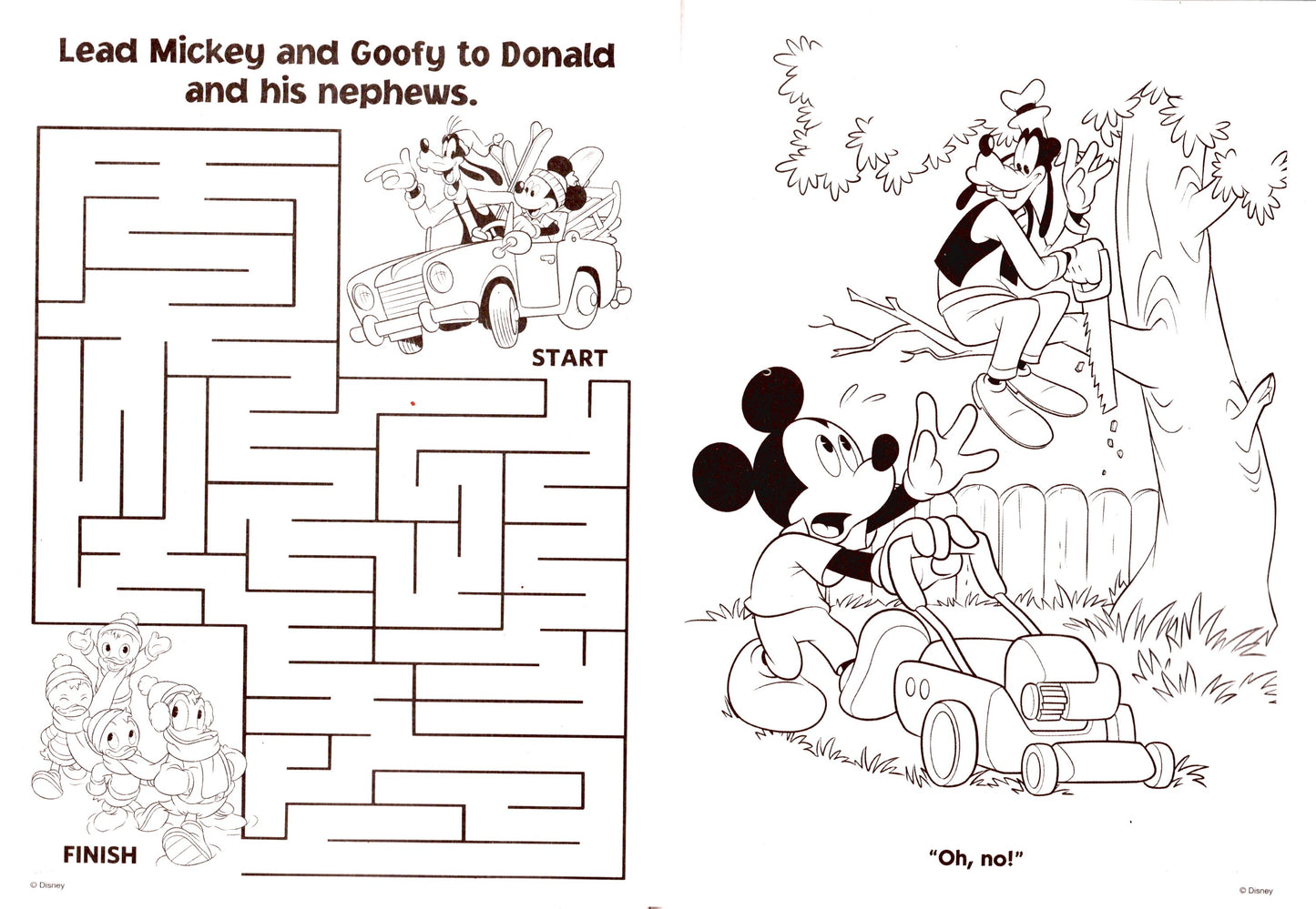 Mickey My Pal Pluto, Looking for Adventure, Splish Splash - Activity Book Set