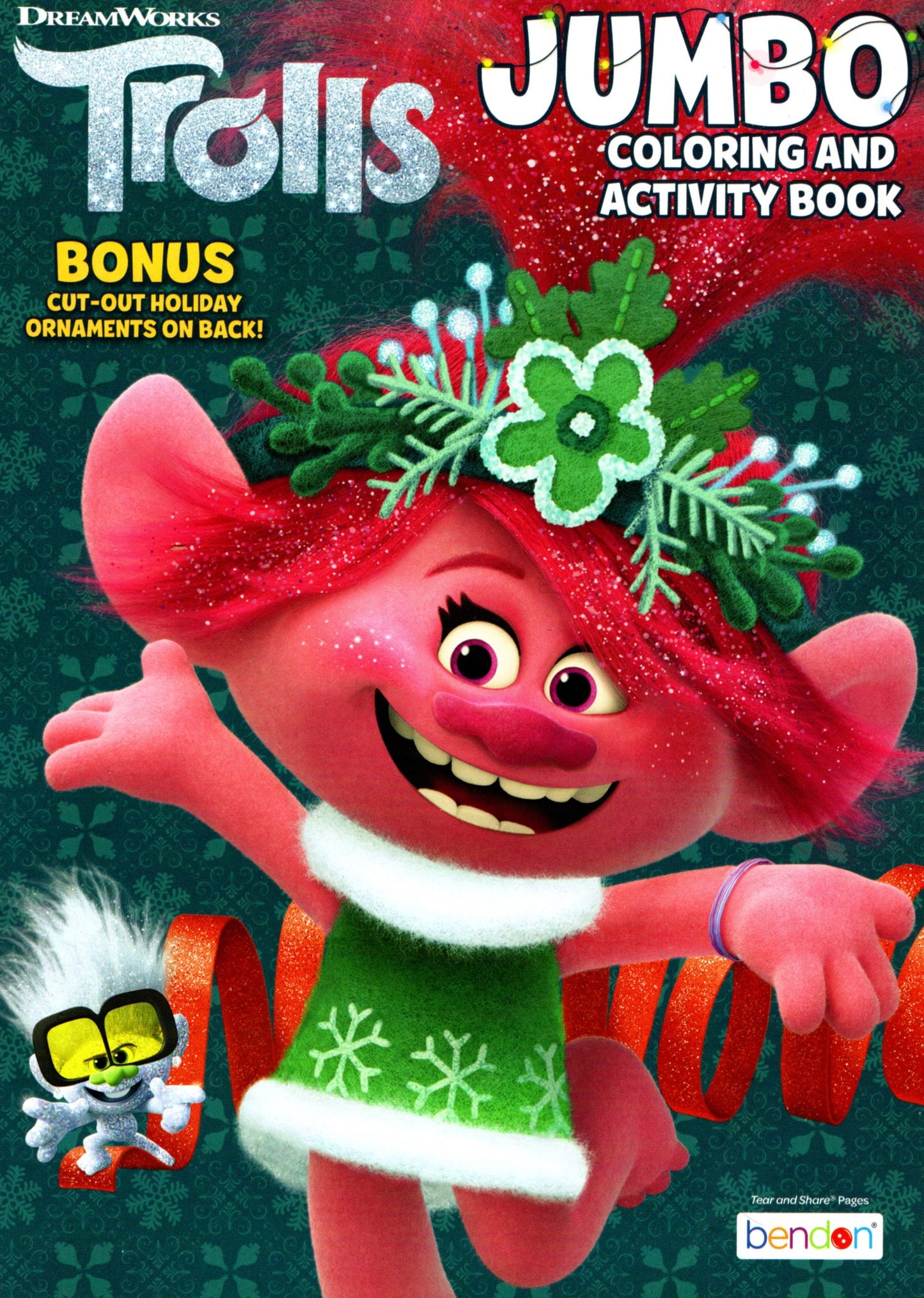 Christmas Trolls - Jumbo Coloring & Activity Book