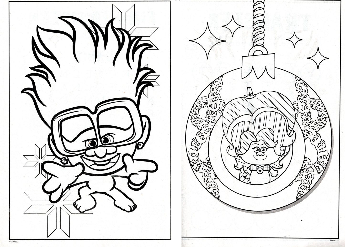 Christmas Trolls - Jumbo Coloring & Activity Book