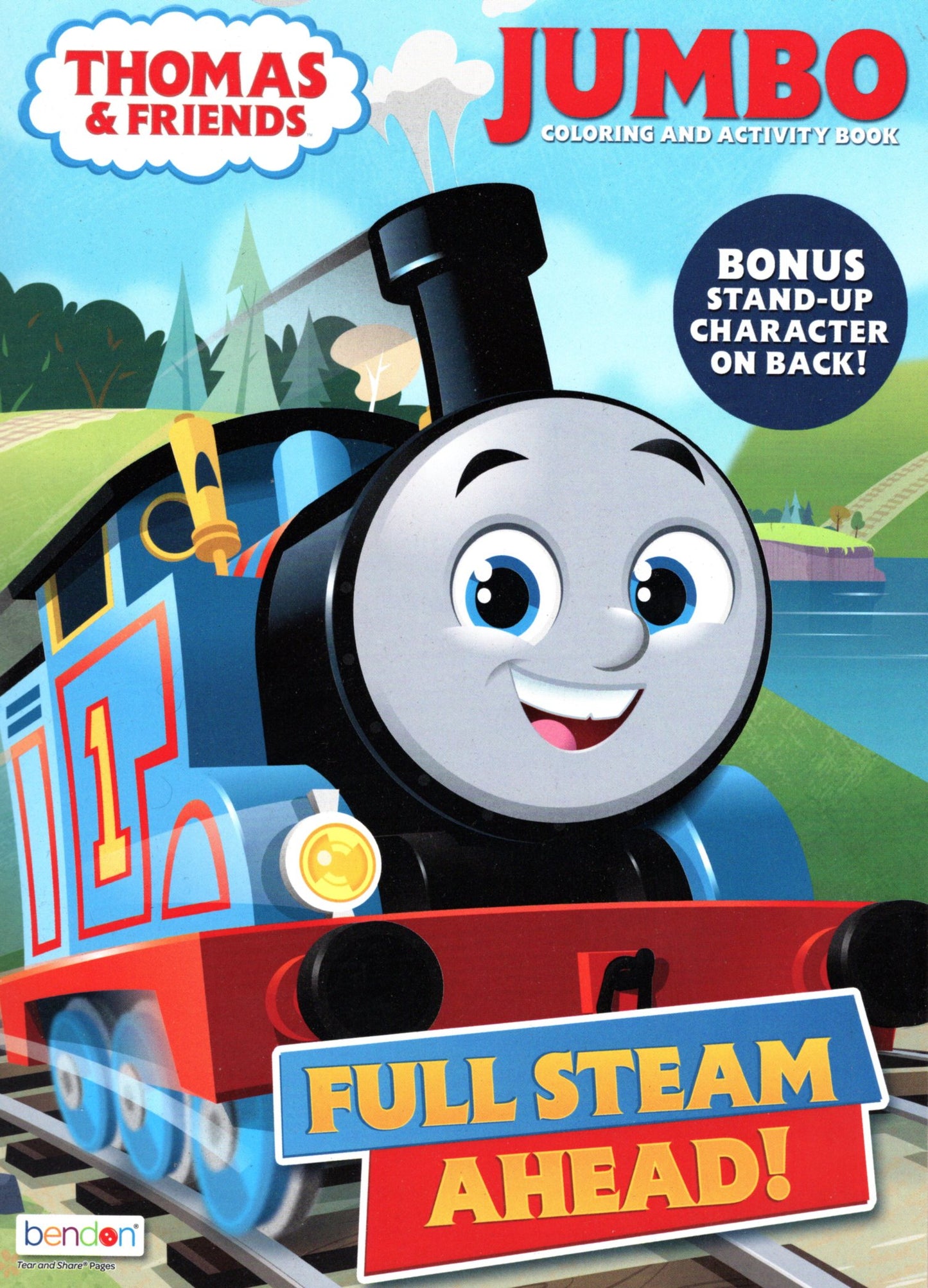 Thomas & Friends - Full Steam Ahead - Jumbo Coloring & Activity Book