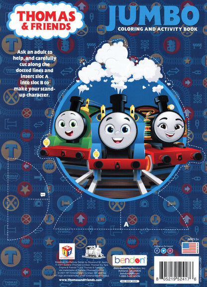 Thomas & Friends - Full Steam Ahead - Jumbo Coloring & Activity Book