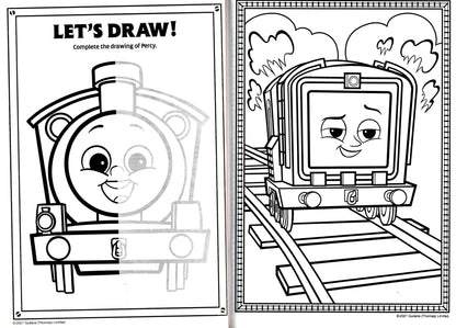 Thomas & Friends - Full Steam Ahead - Jumbo Coloring & Activity Book