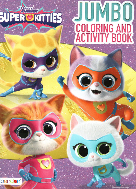 Super Kitties - Coloring & Activity Book