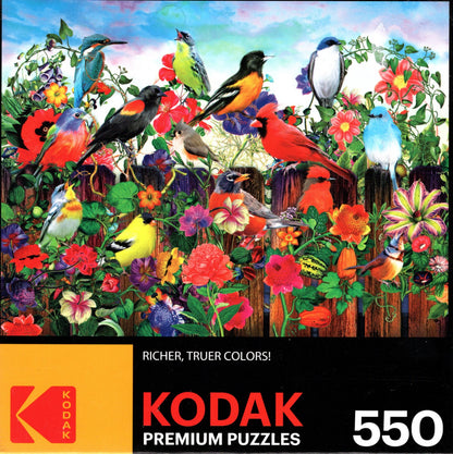 Birds and Blooms by Aimee Stewart ~ 550 Kodak Premium Puzzles