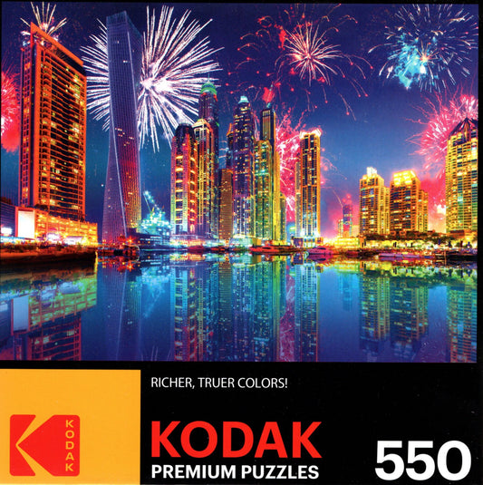 Fireworks Display Dubay~ 550 Kodak Premium Puzzles