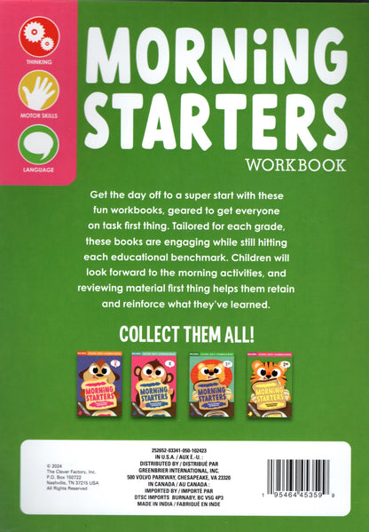 Second Grade Includes: Reading - Math - Grammars & More - Morning Starters - v14