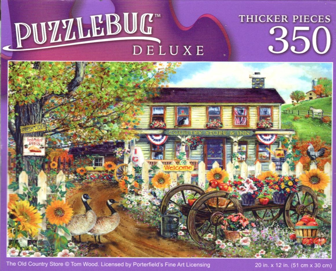 The Old Country Store - 350 Pieces Deluxe Jigsaw Puzzle